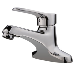 Classic Two Holes Deck Mounted Bathroom Sink Faucet