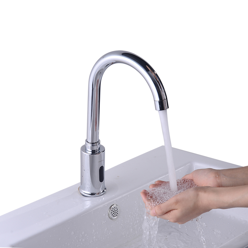 Modern Rotatable Touchless Faucet For Public Toilets