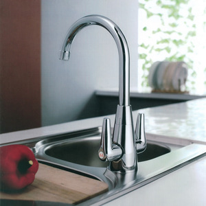 Best Rated Kitchen Faucet Of Two Holes Two Handles 