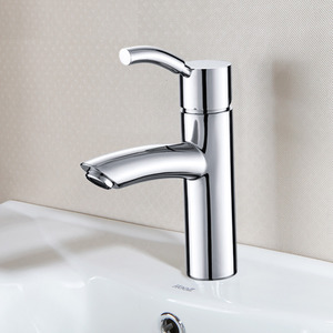 Professional Brass One Hole Single Handle Bathroom Faucet