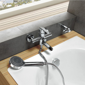 Best Without Hand Held Shower Wall Mounted Bathtub Faucet