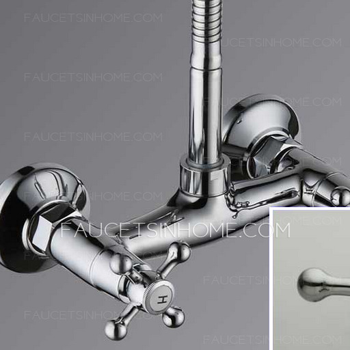 Old Full Rotatable Wall Mounted Kitchen Sink Faucet