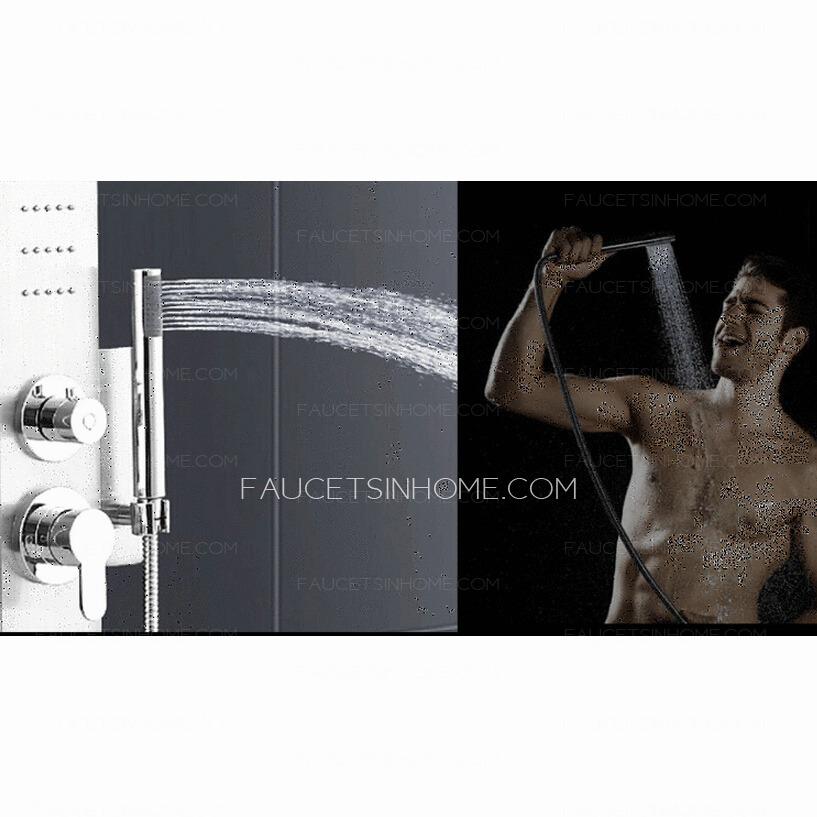 High End Single Hand Multi Water Shower Screen System