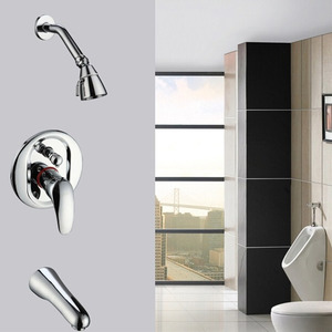 Cheap Concealed Wall Mount Shower Faucet System