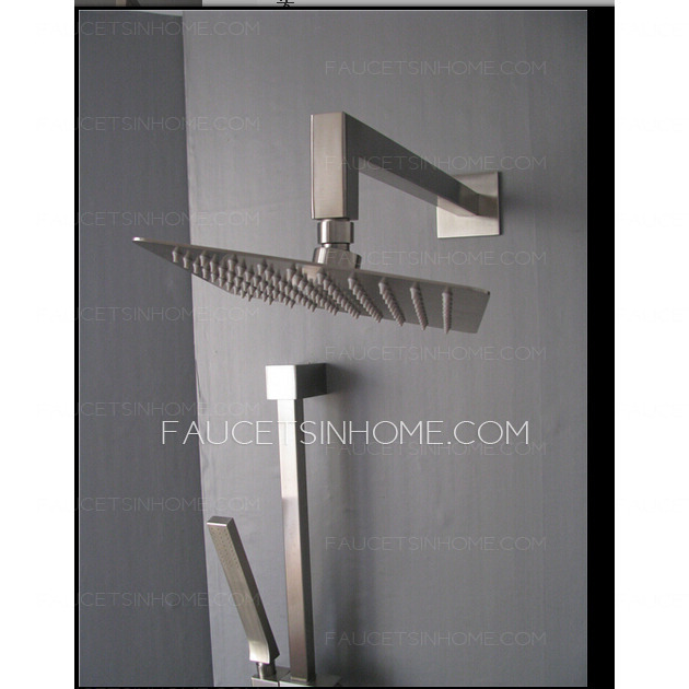 High End Stainless Steel Concealed Shower Bathroom Faucet