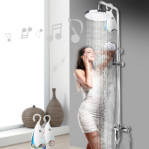 Fashionable Bluetooth Music Shower Faucet Bathroom System