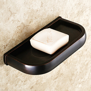 Oil Rubbed Bronze Metal Shower Soap Dishes For Bathroom