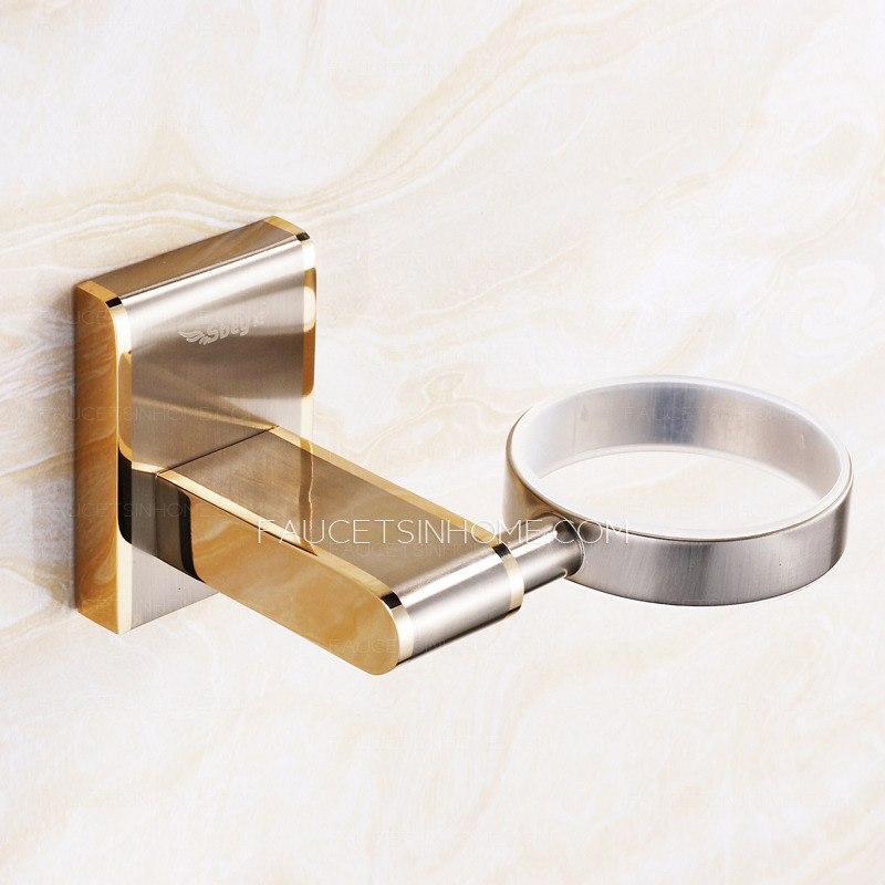 Golden Brushed Nickel Wall Mount Soap Dispensers