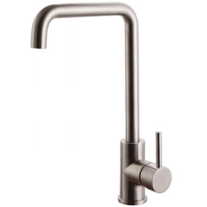 Best Stainless Steel Seven Shaped Kitchen Faucet Nickel Brushed