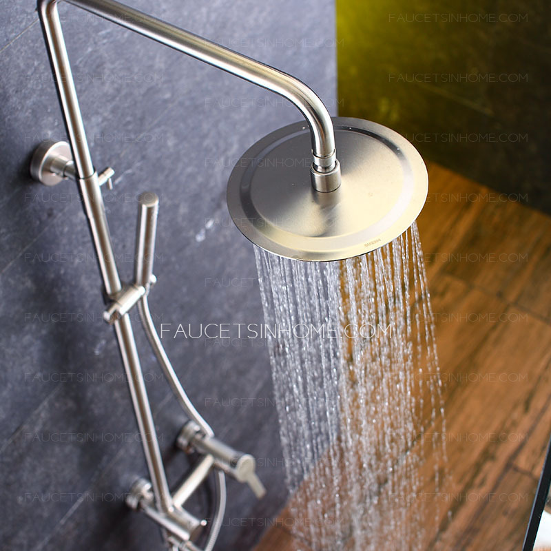 Designer Stainless Steel Outdoor Shower Heads And Faucets