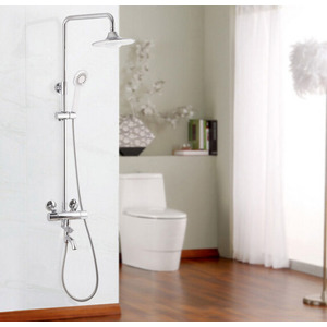 Classical Brass Thermostatic Music Shower Faucet System