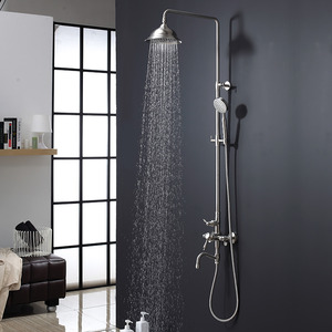 Antique Stainless Steel Bathroom Outside Shower Faucets