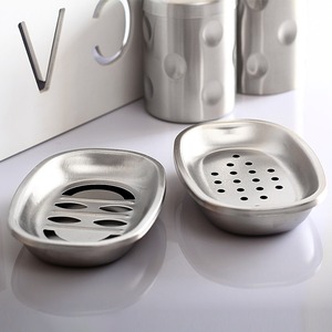 Cheap Stainless Steel Two-Sets Soap Dishes