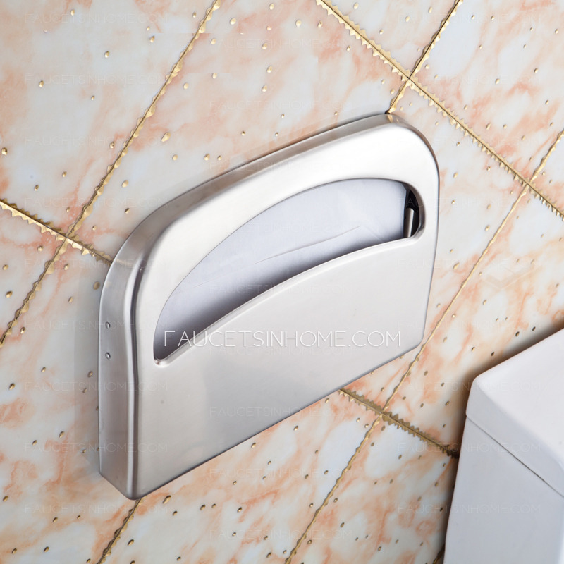 Modern Stainless Steel 1/2 Bathroom Toilet Paper Holders