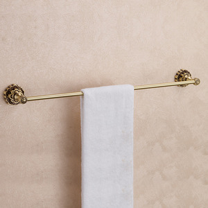 Antique Bronze Brass Single Towel Bars For Bathroom