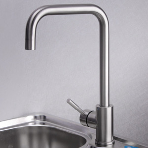 Thick 304 Stainless Steel Rotatable Kitchen Faucets
