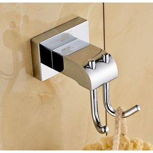 Solid Brass Robe Hooks For Bathroom Electroplated  