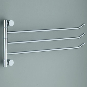 Solid Brass Rotatable Towel Bars Wall Mounted 