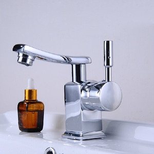 Designer Rotatable Hot And Cold Silver Water Faucets