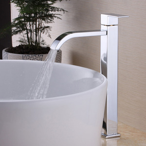Square Shape Only Cold Bathroom Faucets Wholesale