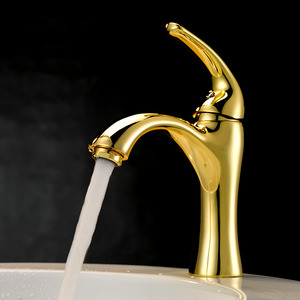 Define Faucet Polished Brass Finish For Bathroom 