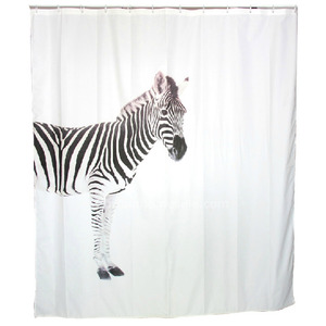 Best Trendy Shower Curtain And Animal Toile Black Color