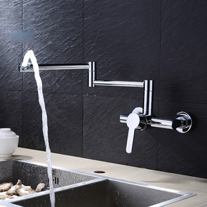Best Wall Mounted Folding Modern Kitchen Faucet Chrome