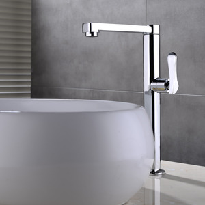 High End Chrome Brass Contemporary Faucets Bathroom