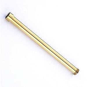 11.8 Inches Polished Brass Gold Extension Tubes For Shower Faucet System