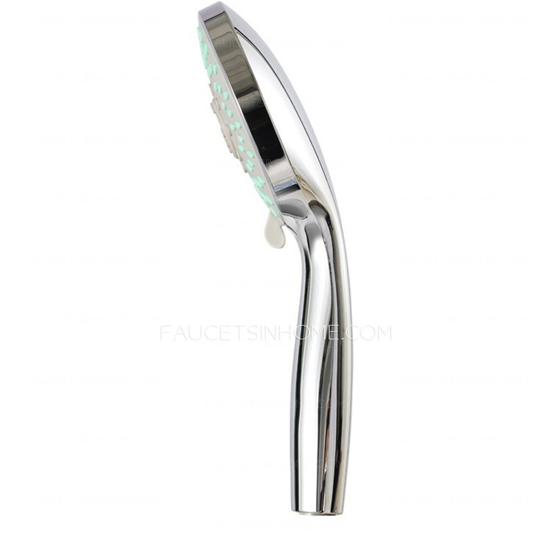 Five-Function Type Chrome Hand Shower ABS 3.9 Inch Diameter