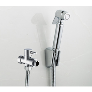Modern Brass Handled Portable Bidet Faucets for Bathroom 