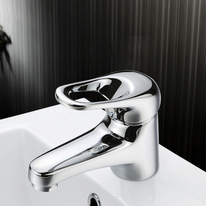 Brass Chrome Bathroom Sink Faucet Single Handle Top Rated High Quality Popular 